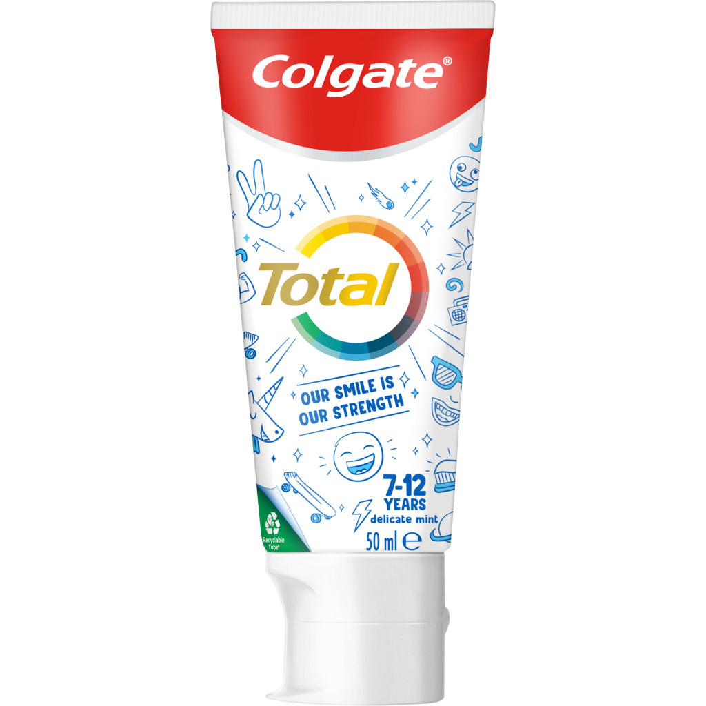 Дитяча зубна паста Colgate Total kids 7-12 років 50 мл (8718951433120) - изображение 3