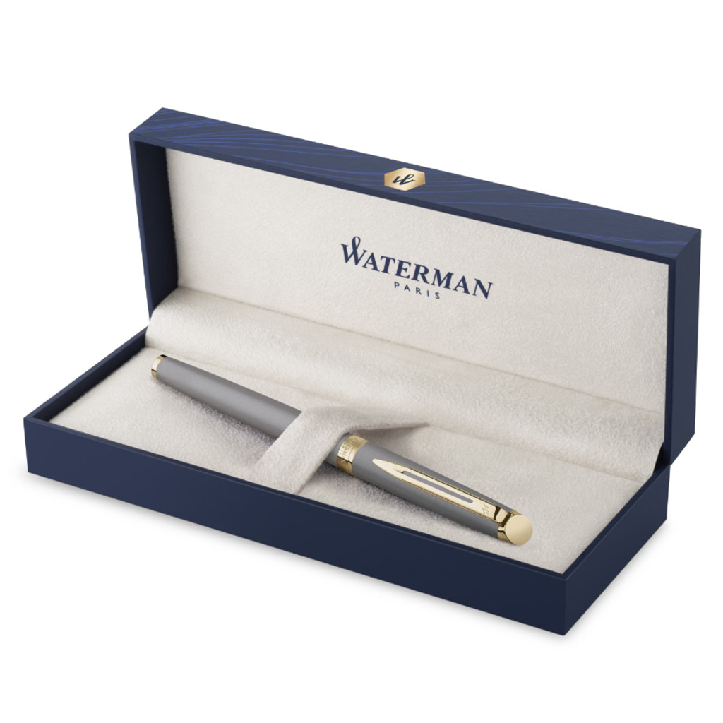 Ручка пір'яна Waterman HEMISPHERE Metallic Stone Grey GT  FP F (12 091) - зображення 5