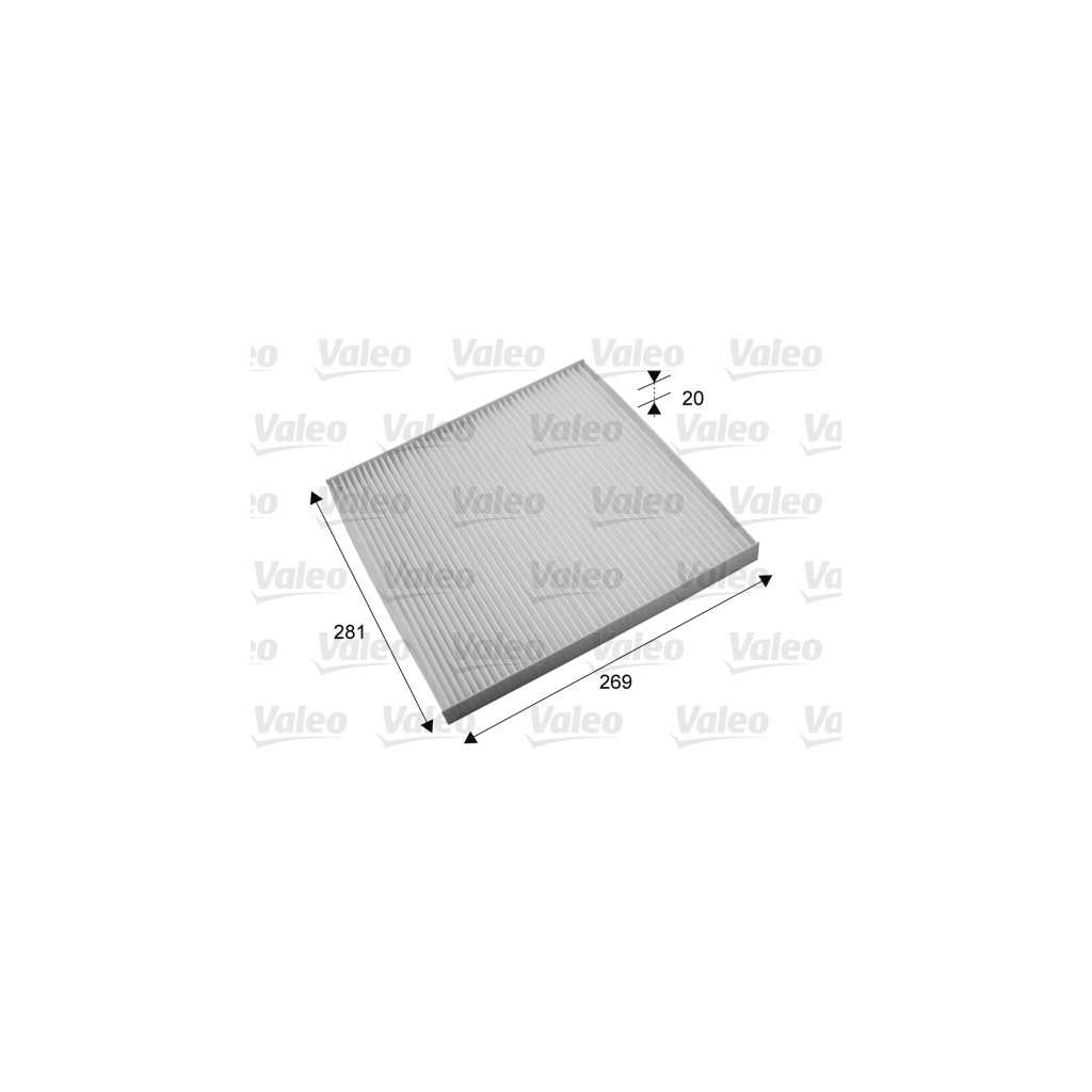 Фільтр салону Valeo 715703 - зображення 1