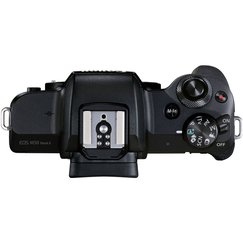 Цифровий фотоапарат Canon EOS M50 Mk2 + 15-45 IS STM VLogger Kit Black (4728C050) - зображення 4