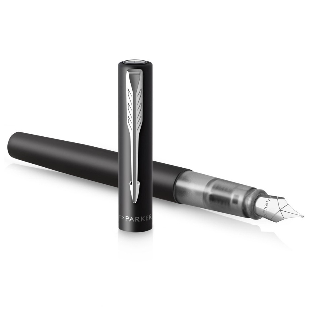 Ручка пір'яна Parker VECTOR 17 XL Metallic Black CT  FP M (06 012) - зображення 3