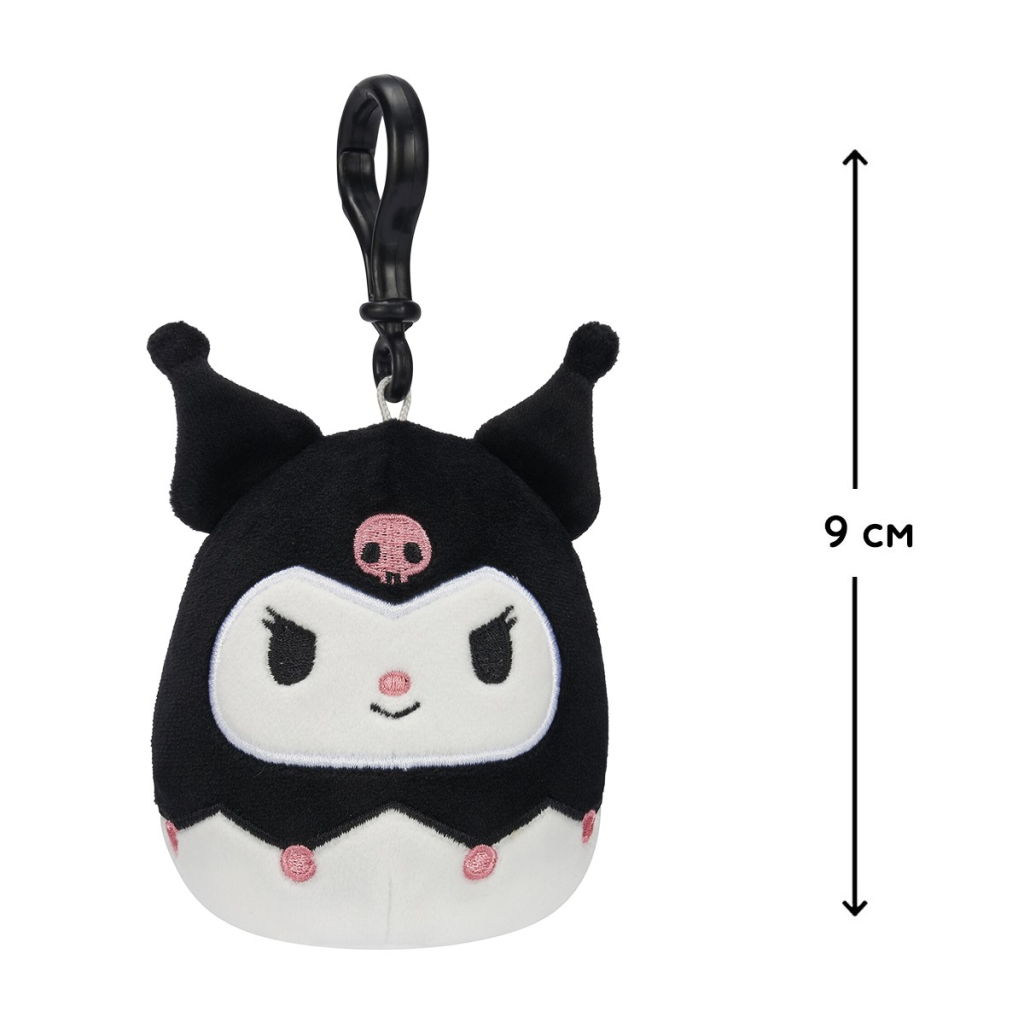 М'яка іграшка Squishmallows на кліпсі - Куромі 9 см (SQSN00277) - зображення 2