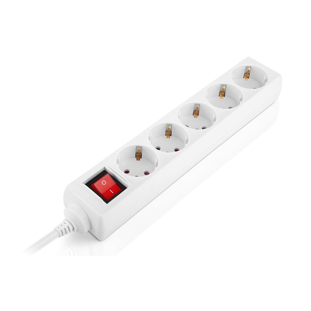 Мережевий фільтр живлення REAL-EL RS-Protect M 1.8m, white (EL122300025) - зображення 10