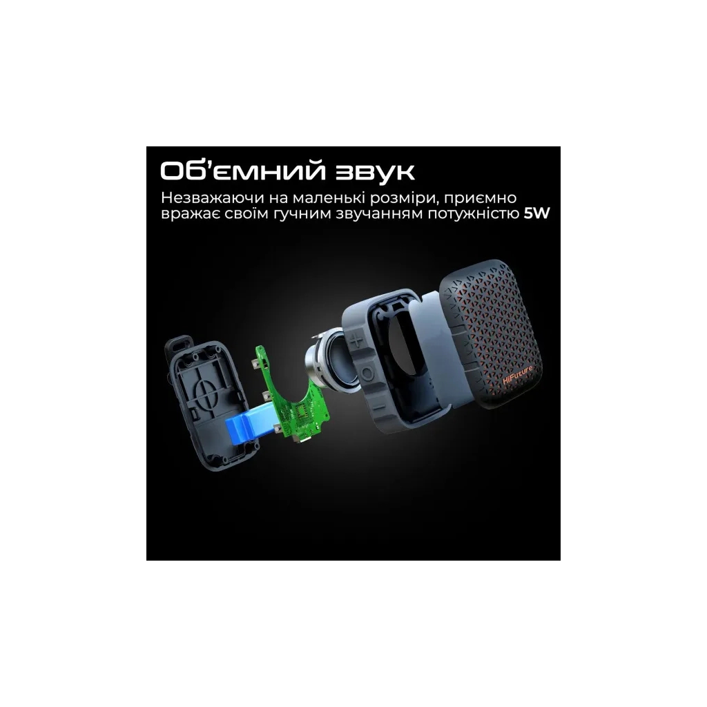 Акустична система HiFuture Pocket-S Blue/Green (pocket-s.bluegreen) - зображення 3