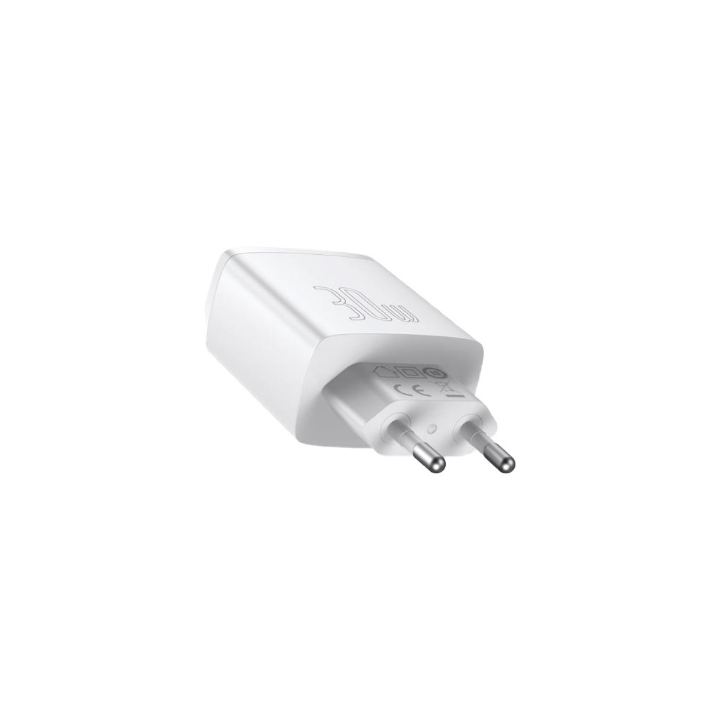 Зарядний пристрій Baseus Compact Quick Charger 2U+C (CCXJ-E02) - зображення 2
