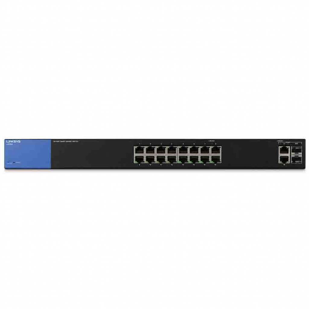 Комутатор мережевий Linksys LGS318 - зображення 3