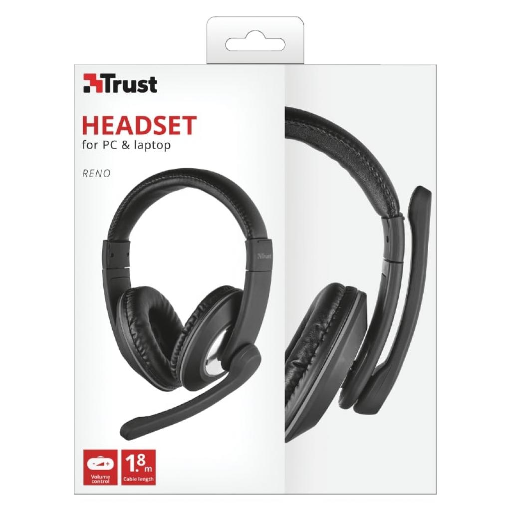 Навушники Trust Reno 3.5mm BLACK (21662) - зображення 8