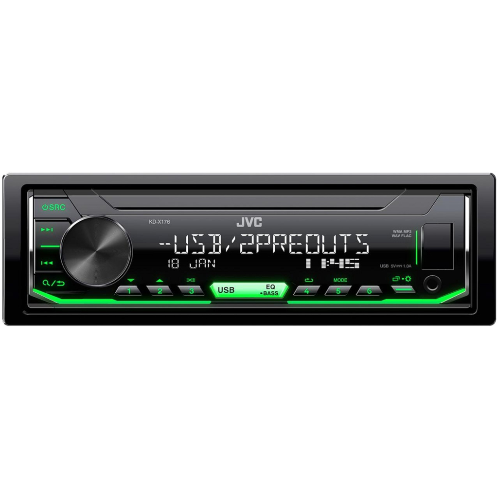 Автомагнітола JVC KD-X176 - зображення 1