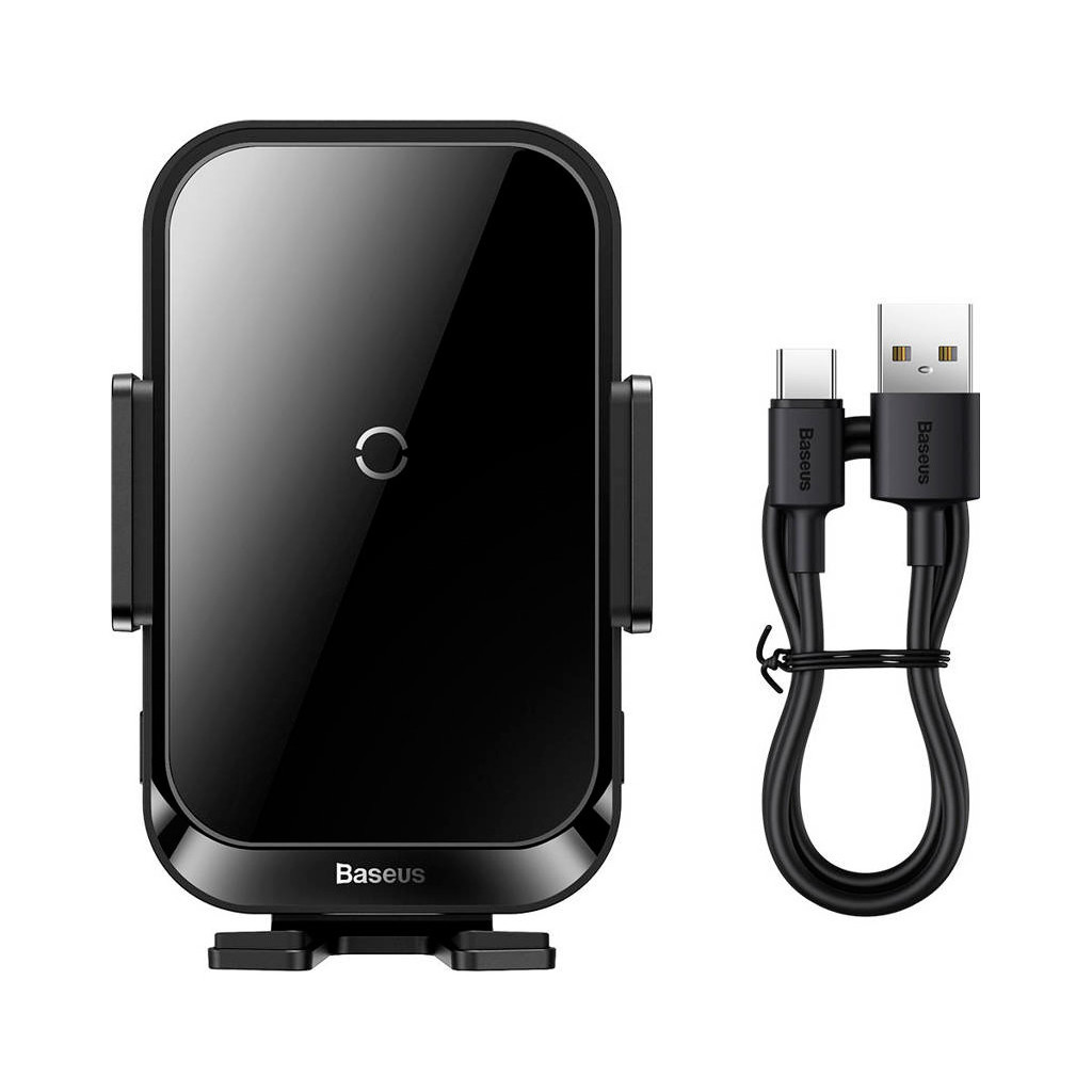 Універсальний автотримач Baseus Wireless Charge 15W (SUDD000001) - изображение 8