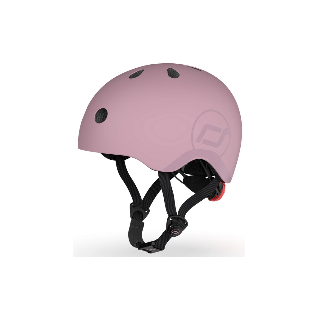 Шолом Scoot&Ride пастельно-бузковий з ліхтариком 51-53см (SR-190605-WILDBERRY) - изображение 7