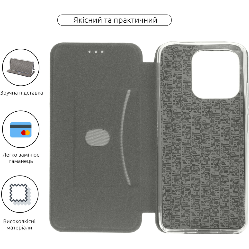 Чохол до мобільного телефона Armorstandart G-Case Xiaomi Redmi 12С / 11A Black (ARM65969) - зображення 3