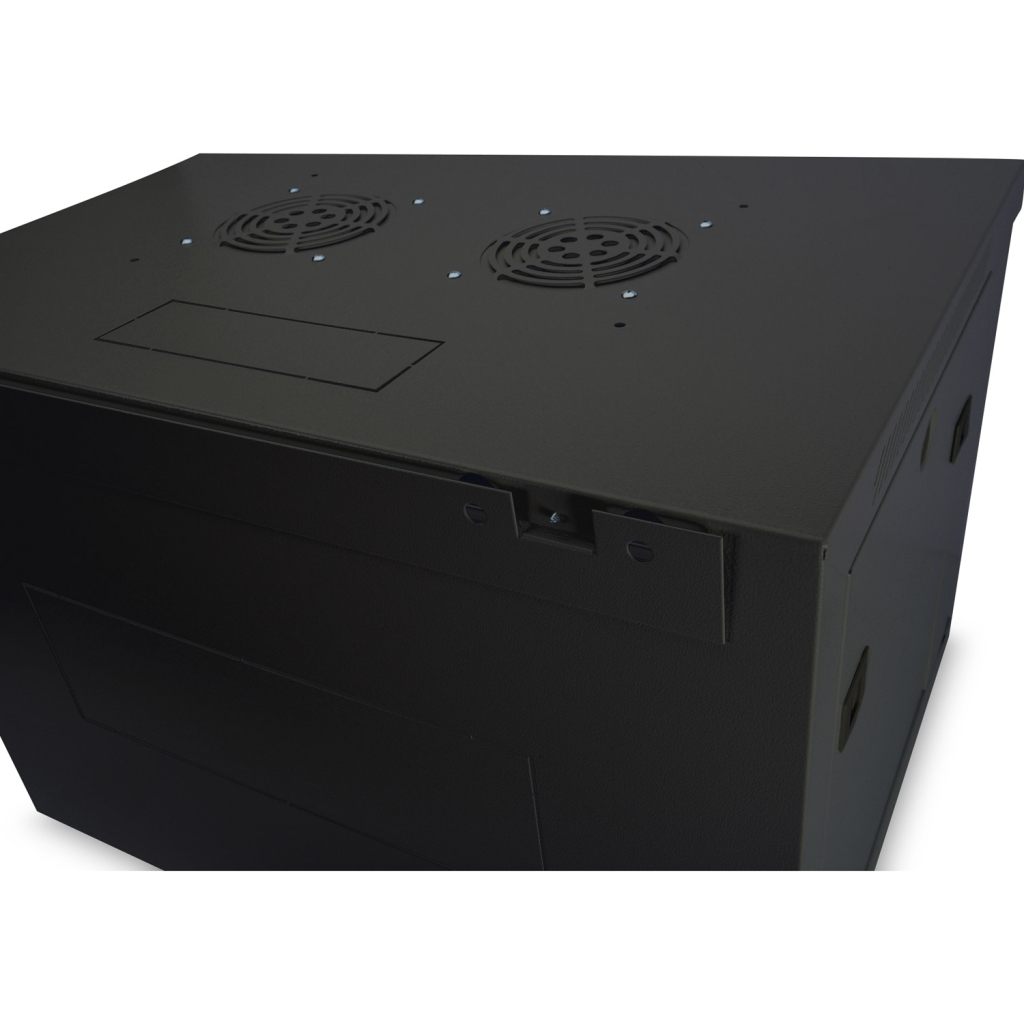 Шафа настінна Digitus Wall Mounting Dynamic Basic 19" 9U 600x450, RAL 9005 (DN-1909-U-EC-SW) - изображение 6