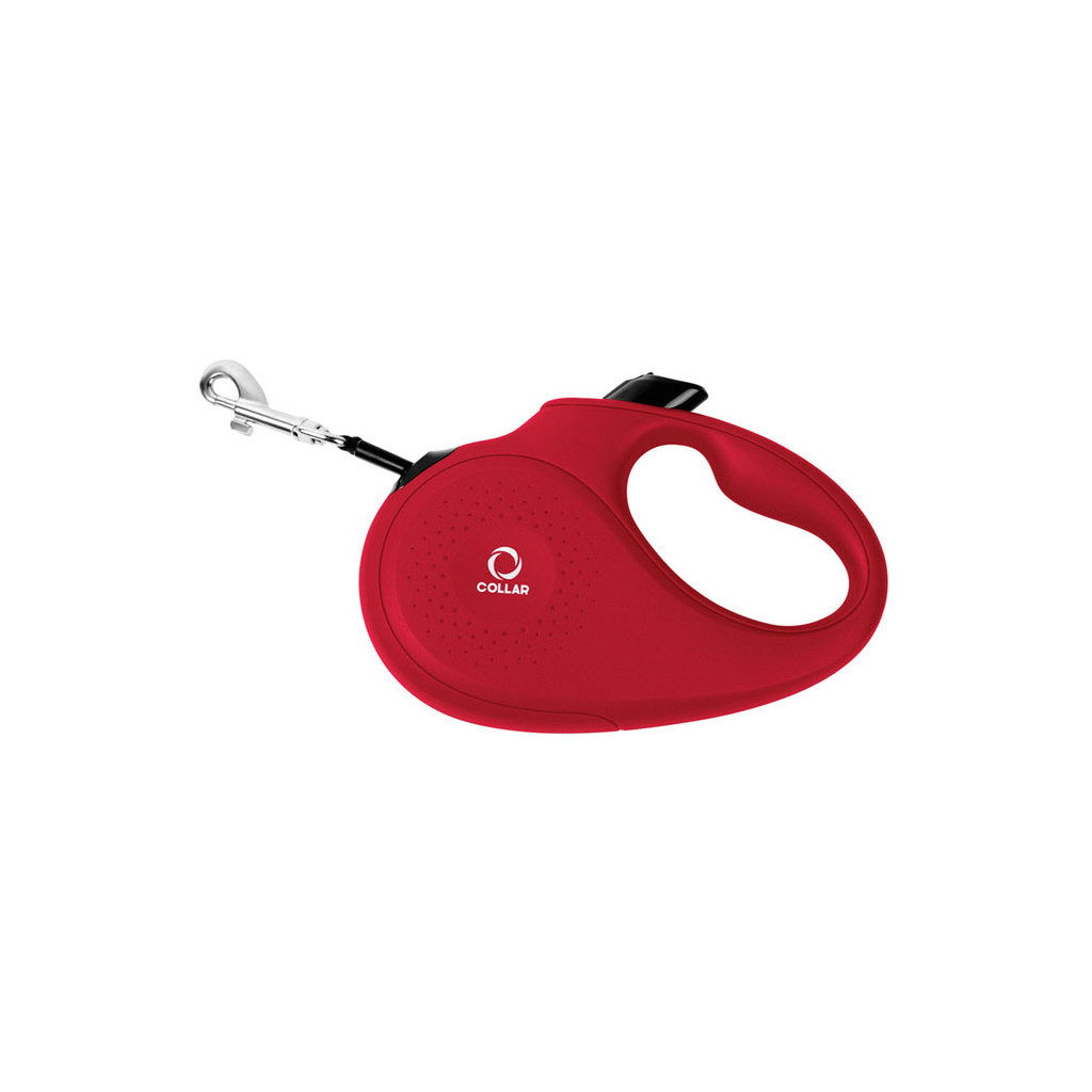 Повідець для собак Collar стрічка M до 25 кг 5 м червоний (81253) - зображення 2