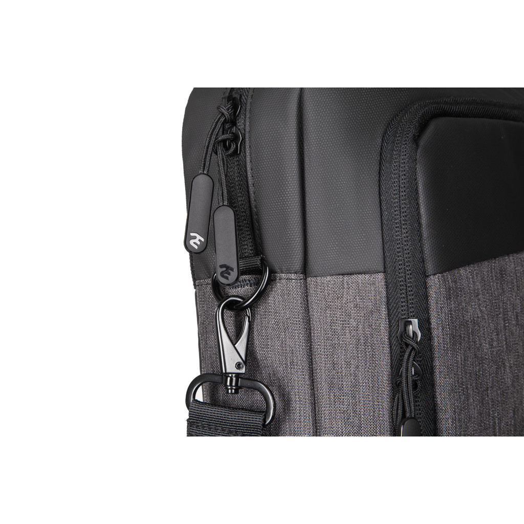 Сумка для ноутбука 2E 16" Slant, Grey (2E-CBN9085GB) - зображення 9
