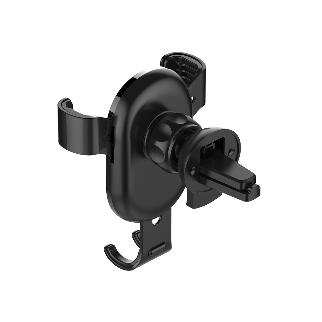 Універсальний автотримач ColorWay Metallic Gravity Holder Black (CW-CHG01-BK) - зображення 5