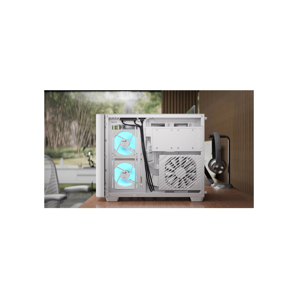Корпус AeroCool P300C-G-WT-v1 White (ACCS-PN02033.21) - зображення 7