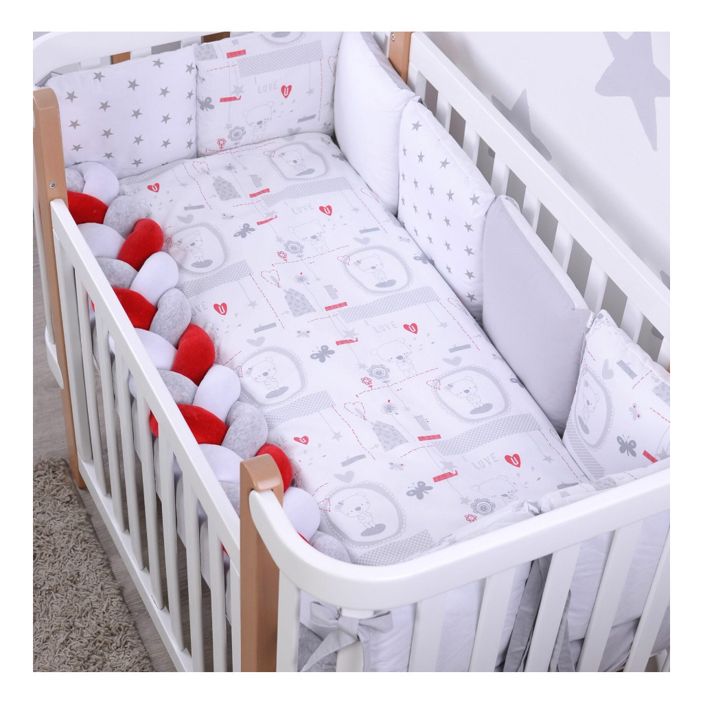 Дитячий постільний набір Верес Bear house grey (216.004) - зображення 1