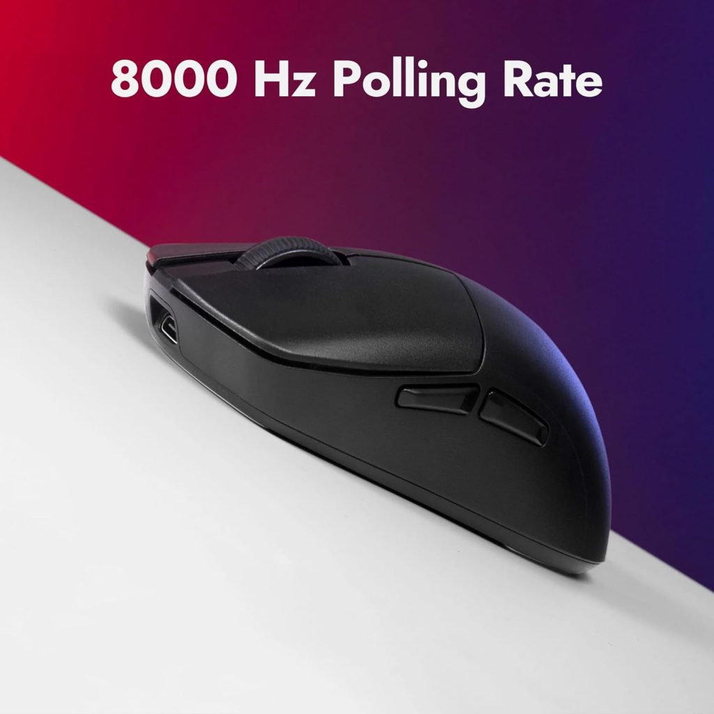 Мишка Lemokey G1 USB-A/USB-C/Wireless 8K Black (G1-A1) - зображення 4