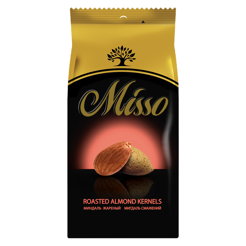 Горіхи Misso Ядра мигдаля смажені 150 г (4820232570111) - изображение 1