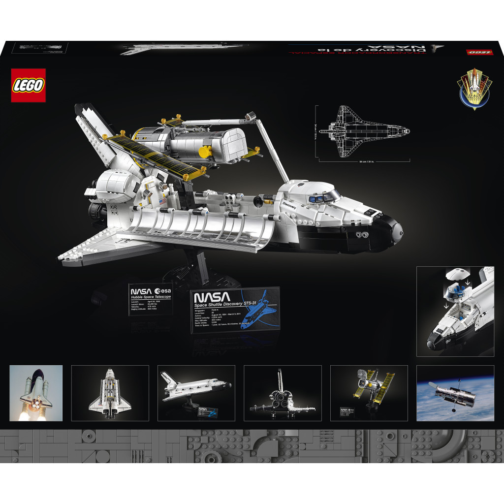 Конструктор LEGO Icons NASA: Космічний шатл "Діскавері” (10283-) - зображення 13