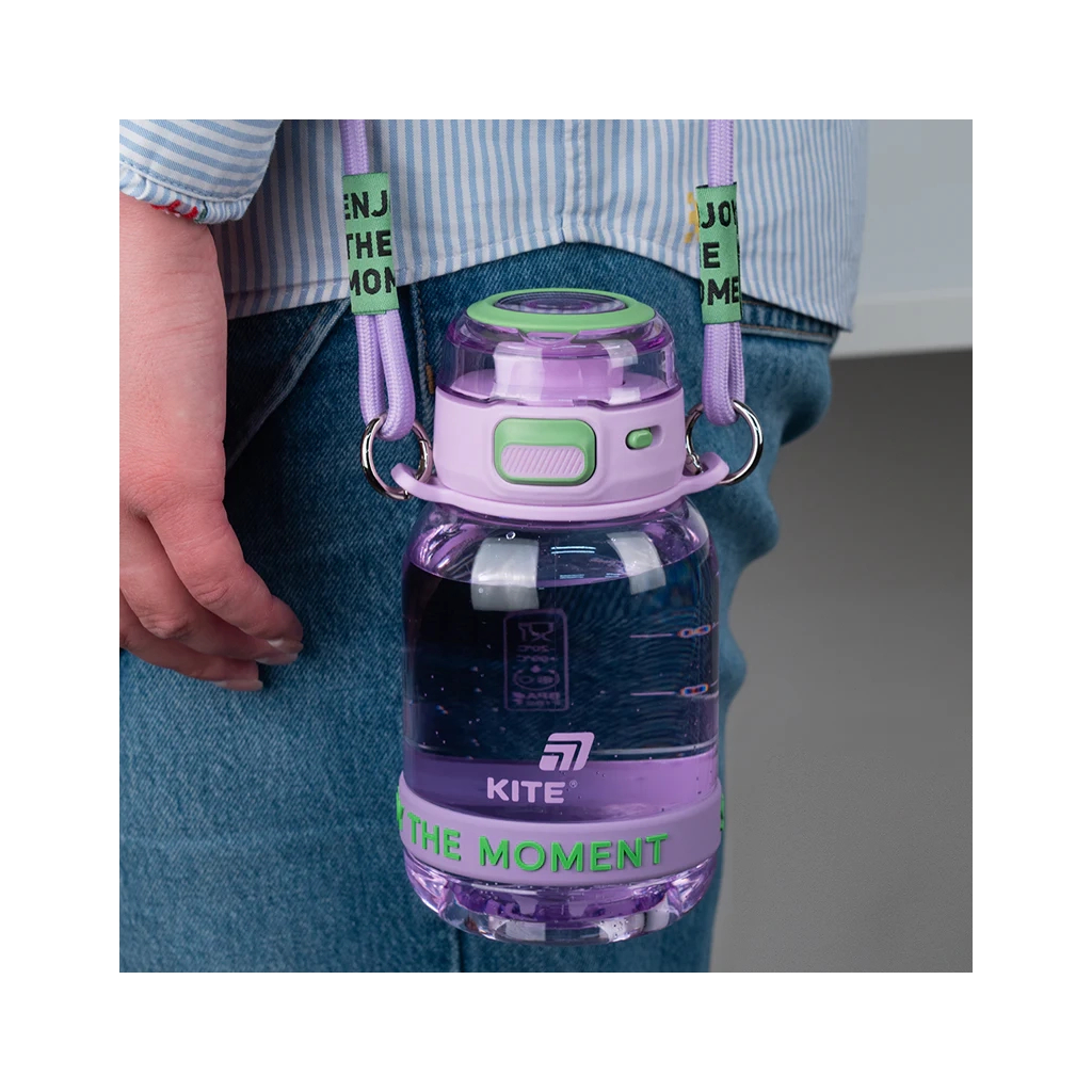 Поїльник-непроливайка Kite 700 мл, лілово-зелена (K25-1218-1) - зображення 6