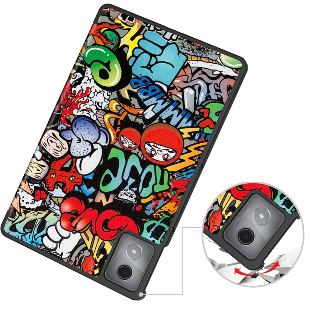 Чохол до планшета BeCover Smart Case Lenovo Tab K11 Plus TB-352F 11.45" Graffiti (711856) - зображення 2