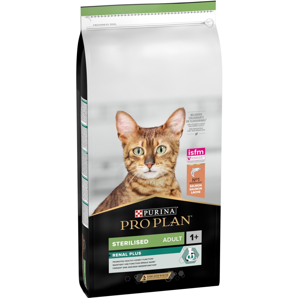 Сухий корм для кішок Purina Pro Plan Sterilised Adult 1+ Renal Plus Для дорослих стерилізованих З лососем 14 кг (7613287887597) - зображення 2