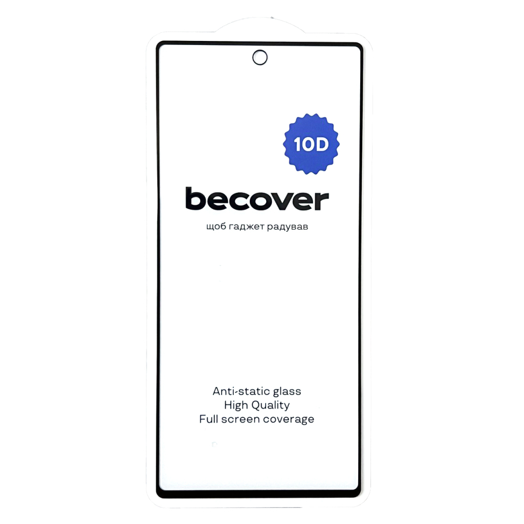 Скло захисне BeCover Google Pixel 6A 10D Black (711488) - зображення 3