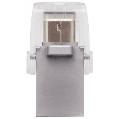 USB флеш накопичувач Kingston 64GB DataTraveler microDuo 3C USB 3.1 (DTDUO3C/64GB) - зображення 2