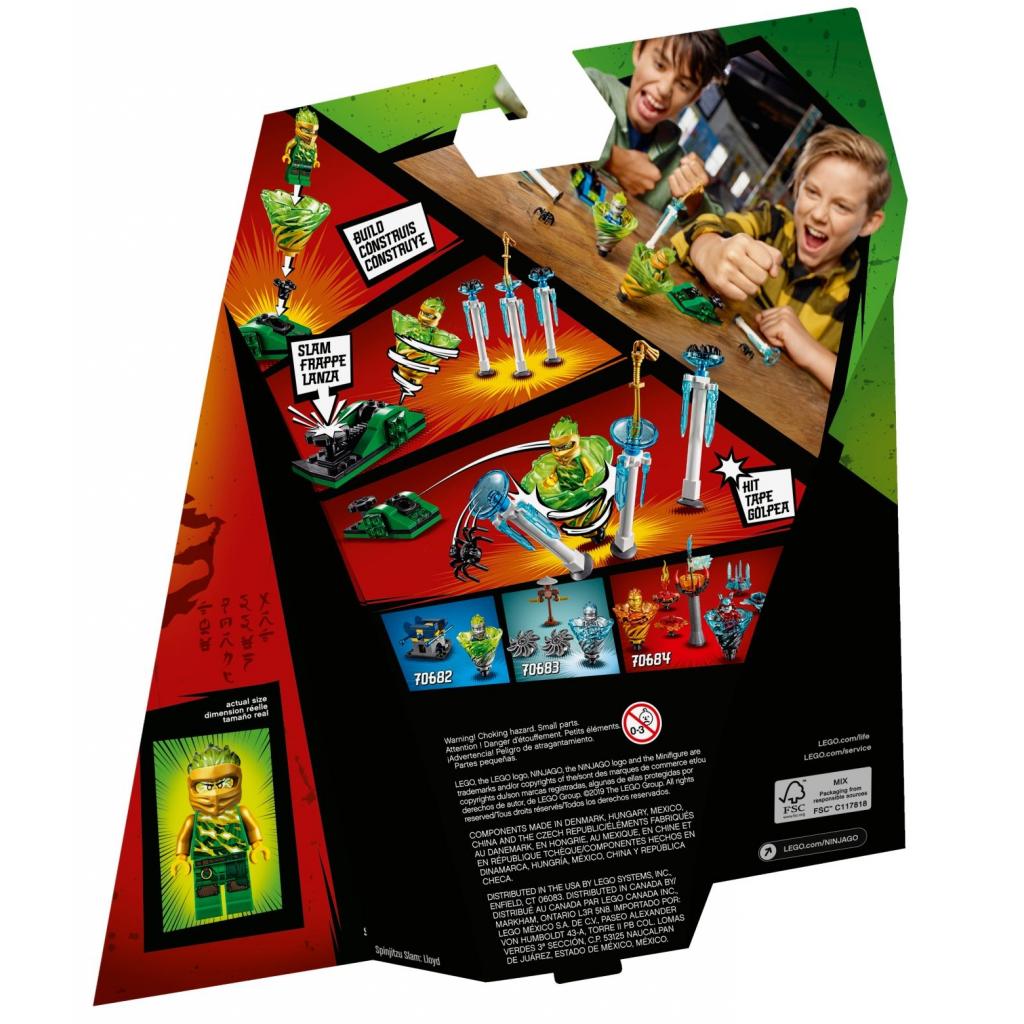 Конструктор LEGO Ninjago Бій майстрів спінджицу - Ллойд 70 деталей (70681) - зображення 5