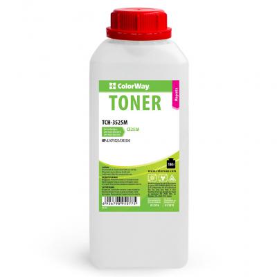 Тонер ColorWay HP CLJ CP3525 180g Magenta (TCH-3525M) - изображение 1