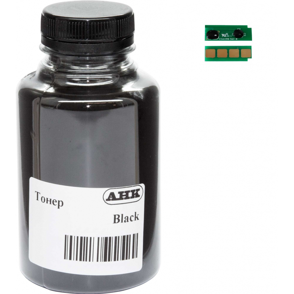 Тонер AHK Pantum P2200/2050/M6500, 90г Black + chip (3203063) - изображение 1