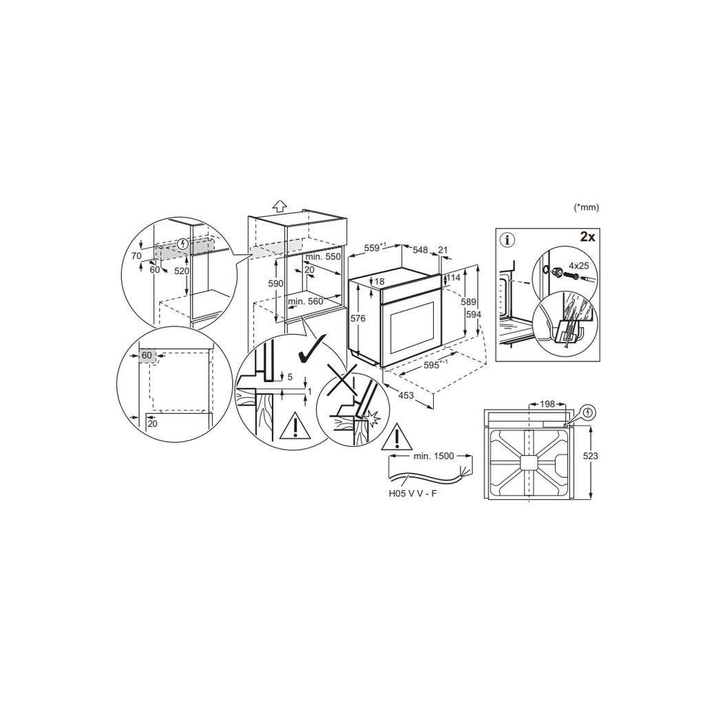 Духова шафа Electrolux LOE8F38S - зображення 5