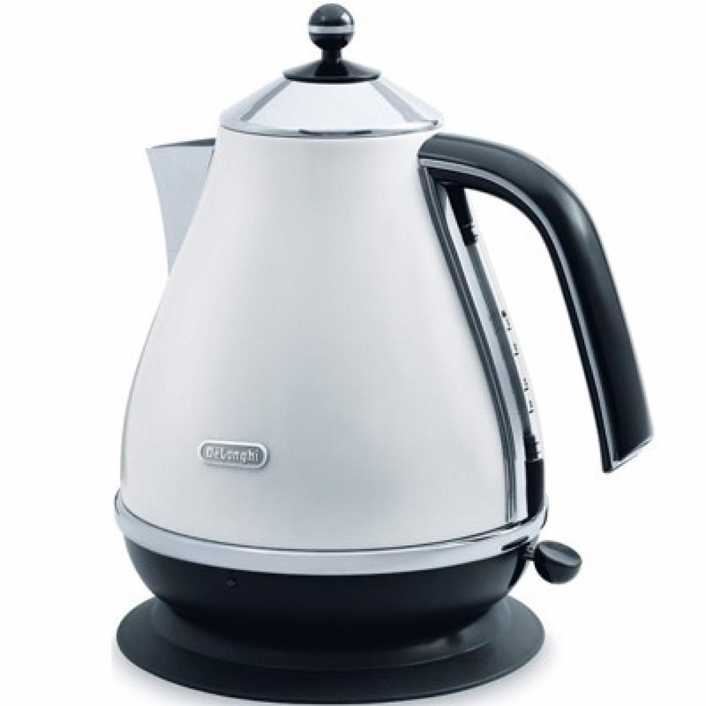 Електрочайник DeLonghi KBO 2001 White (KBO2001.W) - зображення 1