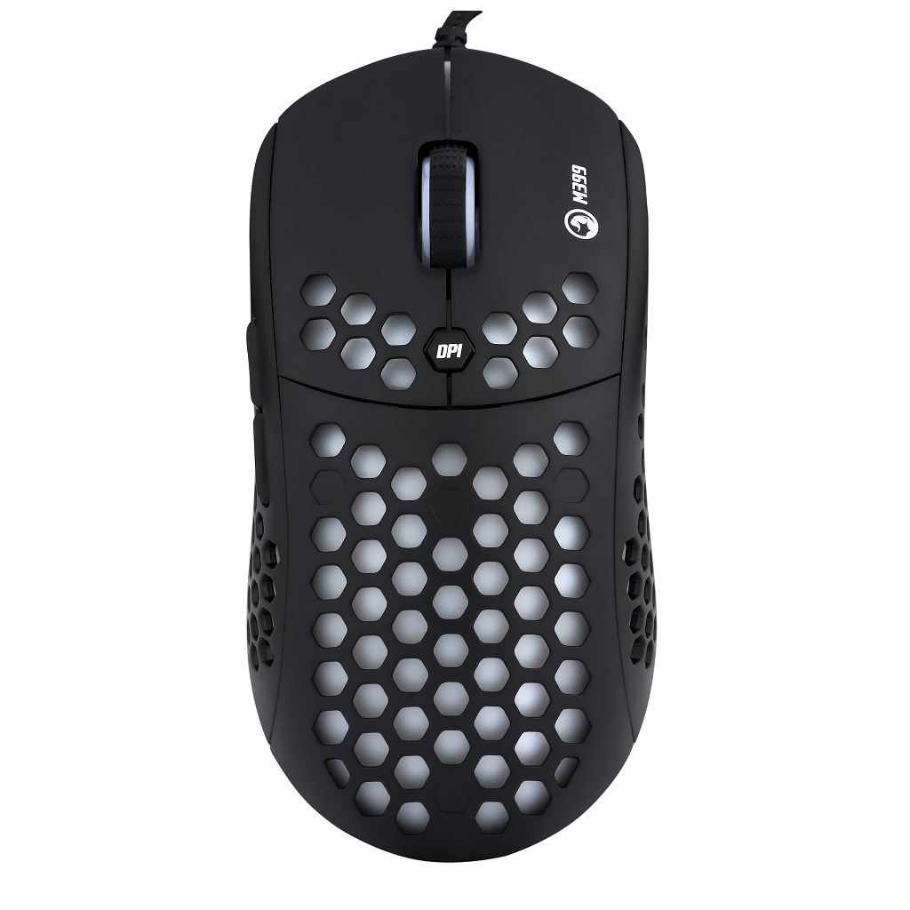 Мишка Marvo M399 RGB-LED USB Black - зображення 5