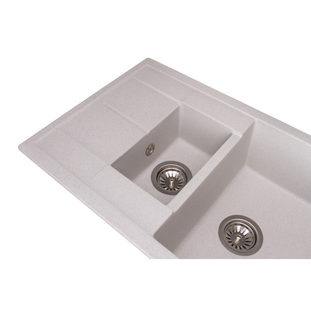 Мийка кухонна GRANADO LEON gris (gr1008) - зображення 6