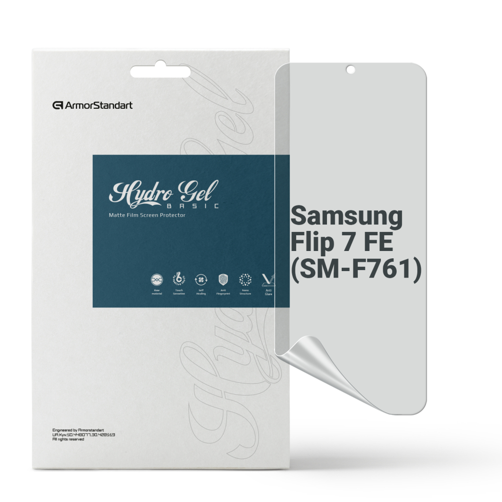 Плівка захисна Armorstandart Hydrogel Matte Samsung Flip 7 FE (SM-F761) (ARM87448) - зображення 1