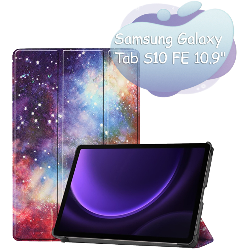 Чохол до планшета BeCover Smart Case Samsung Galaxy Tab S10 FE (SM-X520/SM-X526) 10.9" Space (713290) - зображення 1