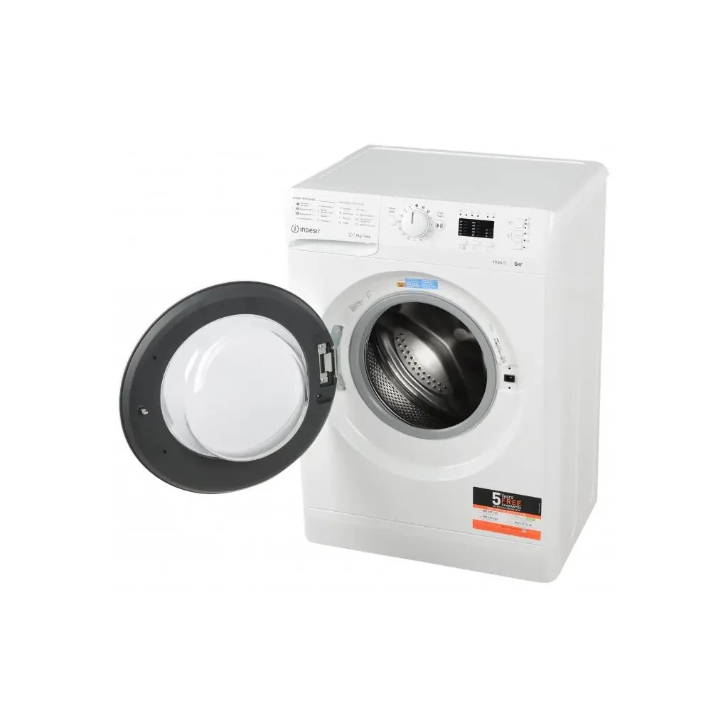 Пральна машина Indesit OMTWSA61052WUA - зображення 5