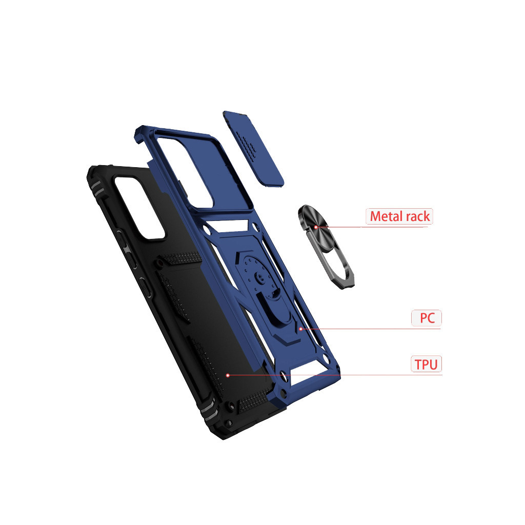 Чохол до мобільного телефона BeCover Military Google Pixel 6A Blue (708825) - зображення 3