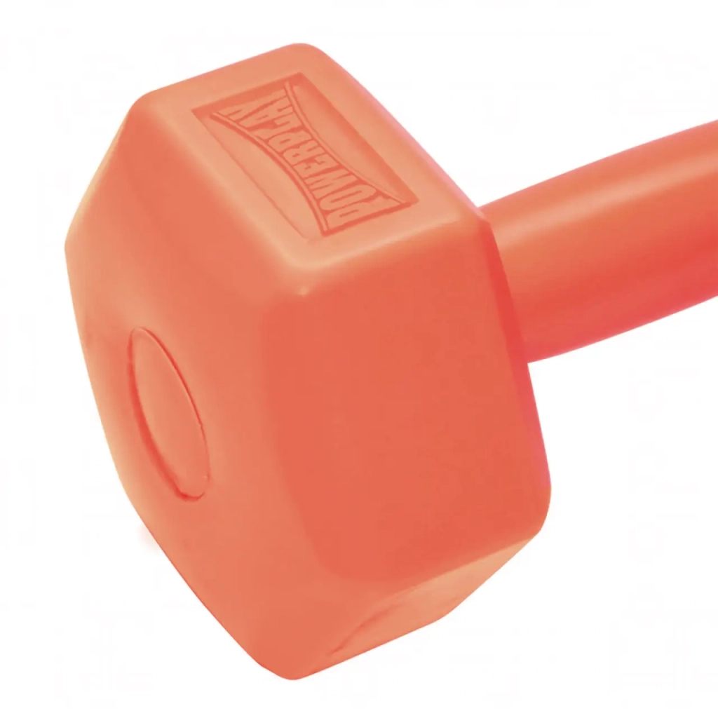 Гантель PowerPlay 4124 Hercules 1 кг Orange (PP_4124_1kg) - зображення 3
