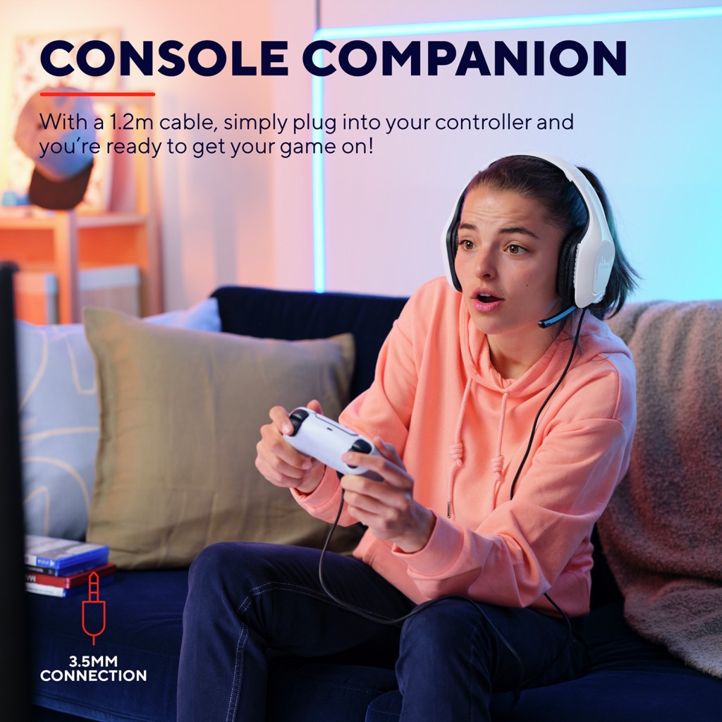Навушники Trust GXT 415PS Zirox For Playstation White (24993) - зображення 12