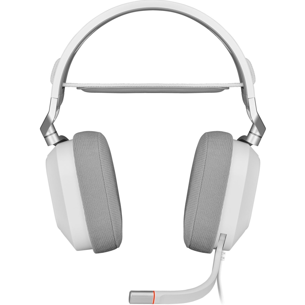 Навушники Corsair HS80 RGB USB Headset White (CA-9011238-EU) - зображення 3