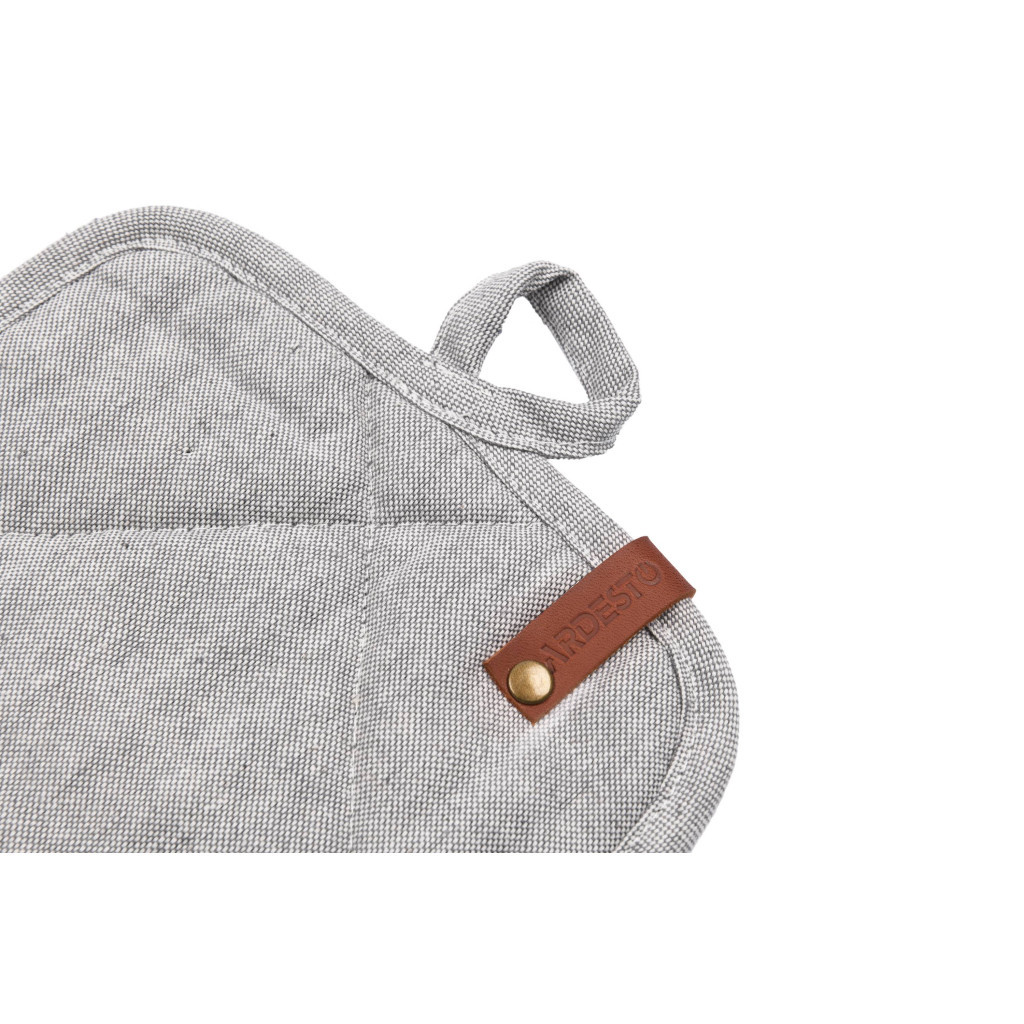 Кухонна прихватка Ardesto Oliver сірий 20х20см, 100% бавовна (ART04OD) - изображение 8