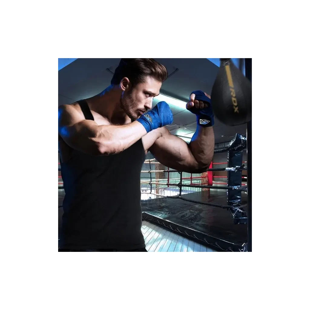 Груша боксерська RDX F6 Kara Speed Boll + swivel Matte Golden (2SBR-F6MGL) - зображення 5