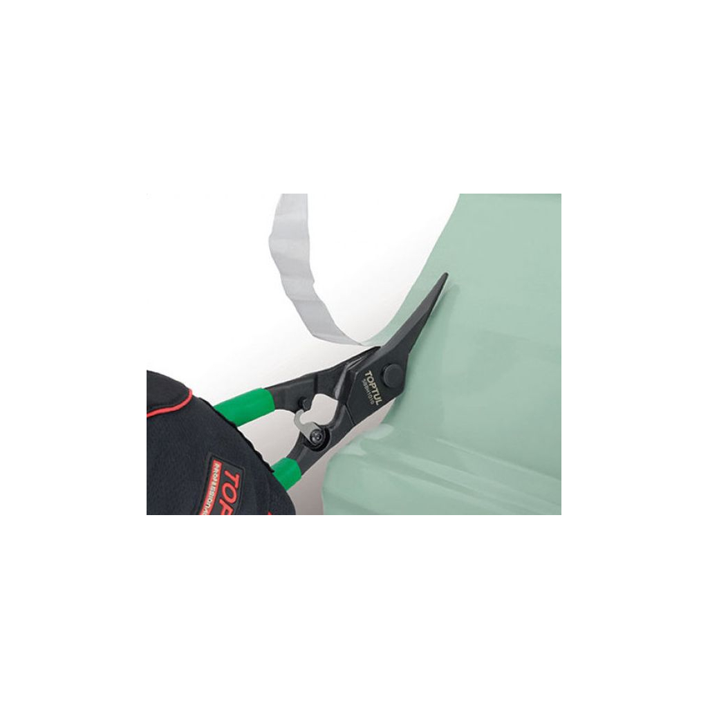 Ножиці по металу Toptul вигнуті 250 мм (SBBH1010) - зображення 2