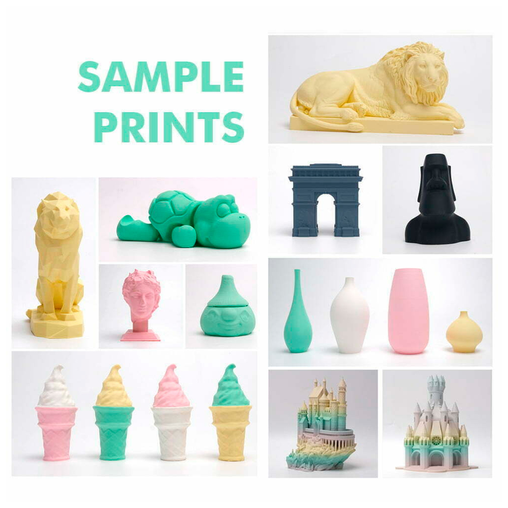 Пластик для 3D-принтера eSUN ePLA-Matte, 1,75мм, 1кг, mint (ePLA-Matte-P175MG1) - зображення 9