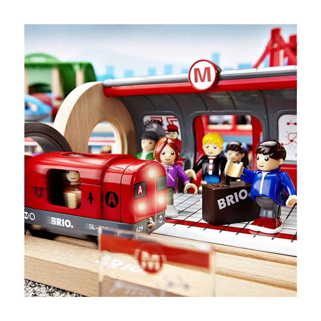 Залізниця Brio Метро Railway Set (33513) - зображення 4