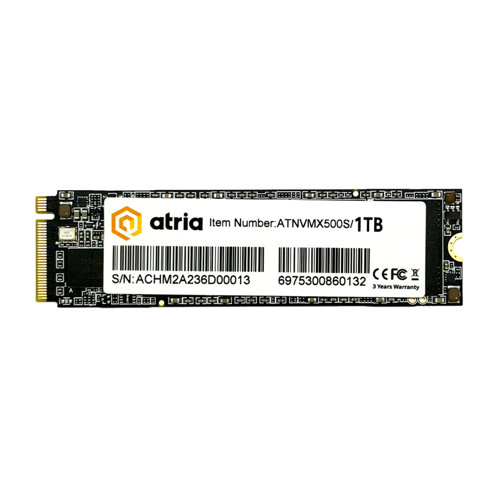 Накопичувач SSD M.2 2280 1TB X500S ATRIA (ATNVMX500S/1024) - зображення 1