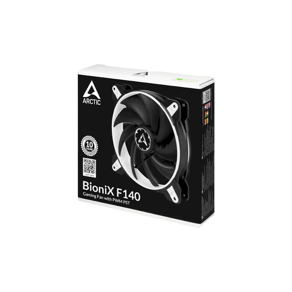 Кулер до корпусу Arctic BioniX F140 White (ACFAN00096A) - зображення 4
